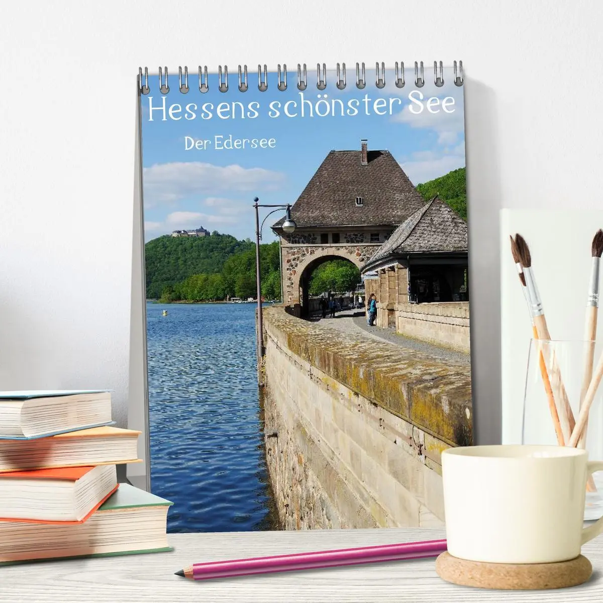 Bild: 9783516408171 | Hessens schönster See - Der Edersee (Tischkalender 2026 DIN A5...