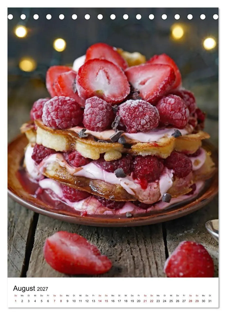 Bild: 9783569668171 | Food Art 2027 (Tischkalender 2027 DIN A5 hoch), CALVENDO...