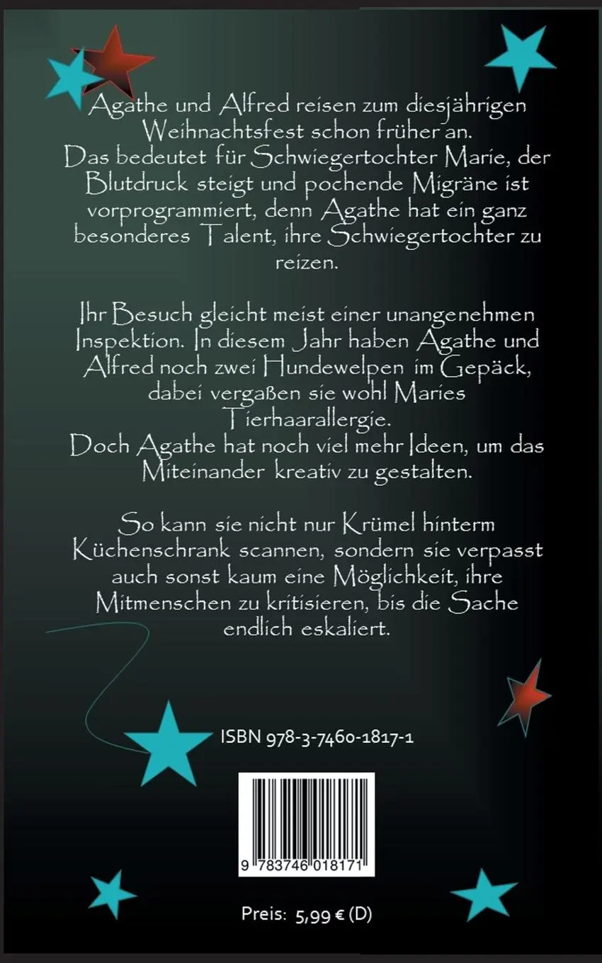 Rückseite: 9783746018171 | Agathe, der alte Besen und die Weihnachtsgans | Anne Fatori | Buch