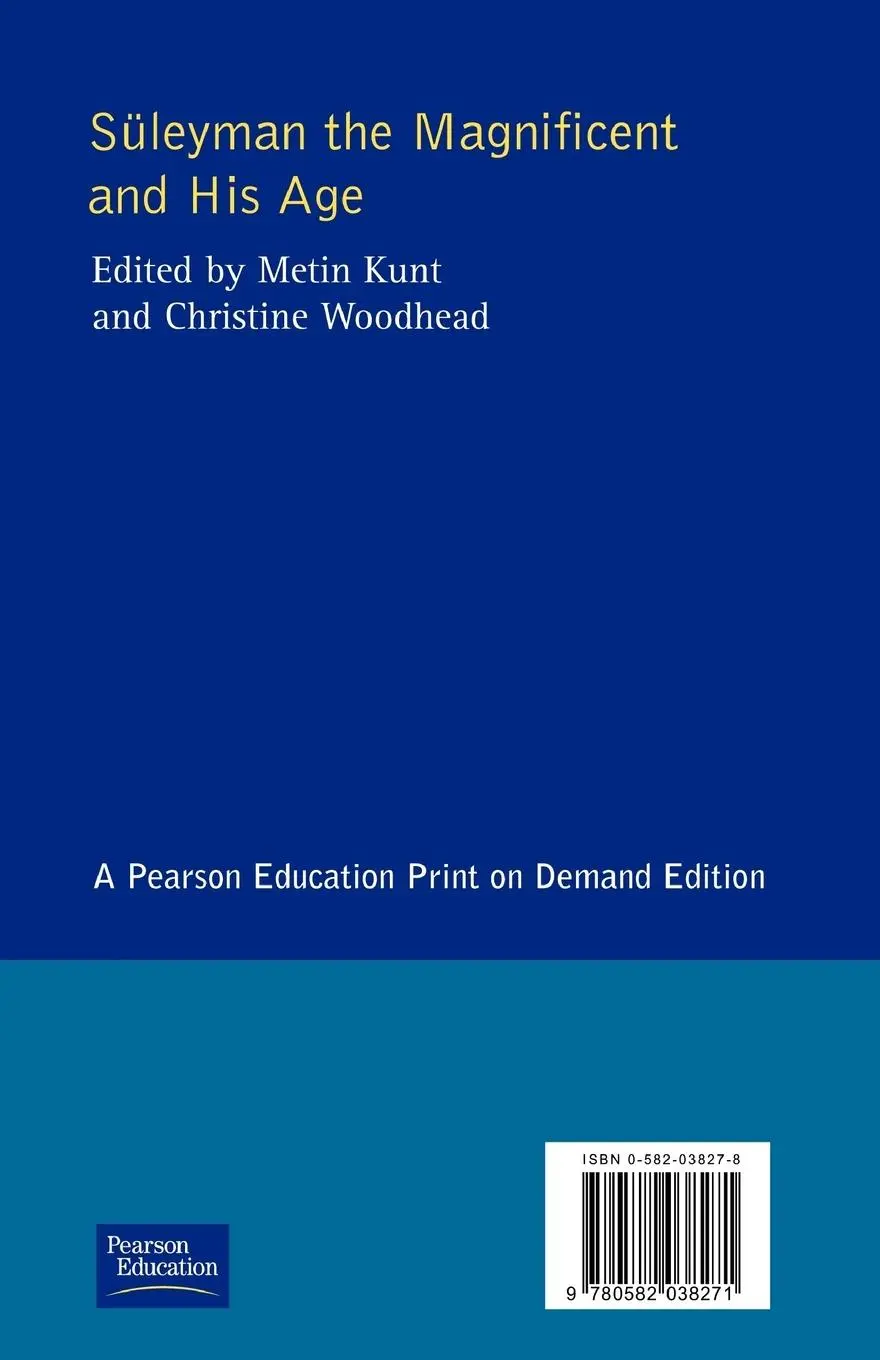 Rückseite: 9780582038271 | Suleyman the Magnificent and His Age | I. Metin Kunt (u. a.) | Buch