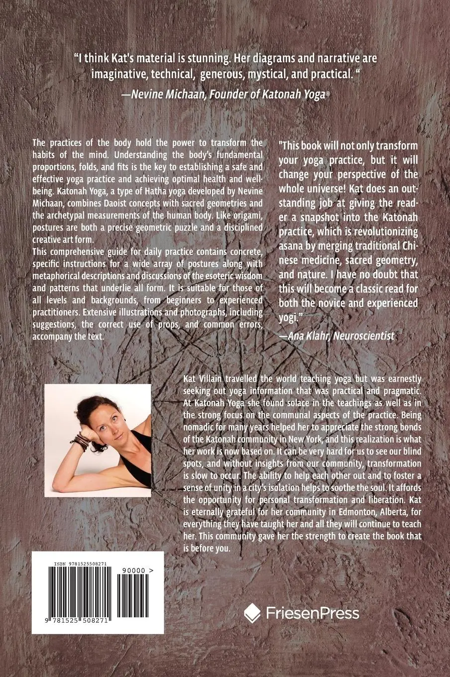 Rückseite: 9781525508271 | Yoga as Origami | Themes from Katonah Yoga | Kat Villain | Buch | 2017