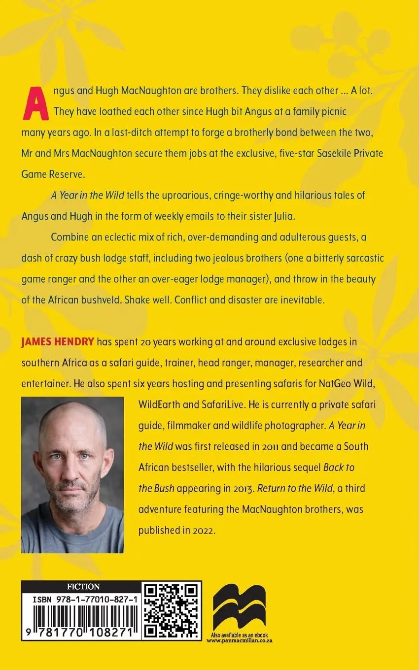 Rückseite: 9781770108271 | A Year in the Wild | James Hendry | Taschenbuch | Englisch | 2022