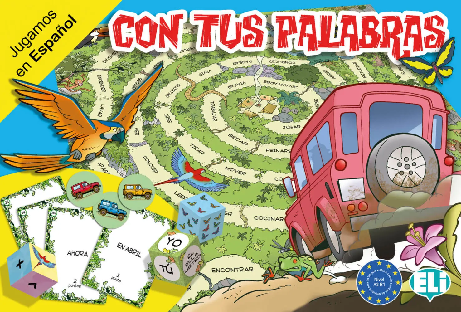 Cover: 9783125348271 | Con tus palabras (Spiel) | Niveau A2/B1 | Spiel | In Spielebox | 2014