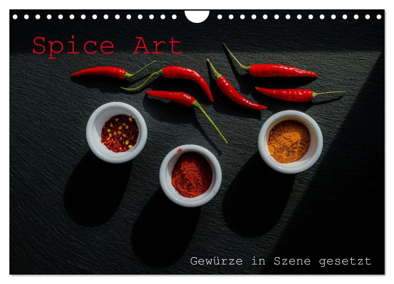 Cover: 9783457308271 | Spice Art - Gewürze in Szene gesetzt (Wandkalender 2026 DIN A4...