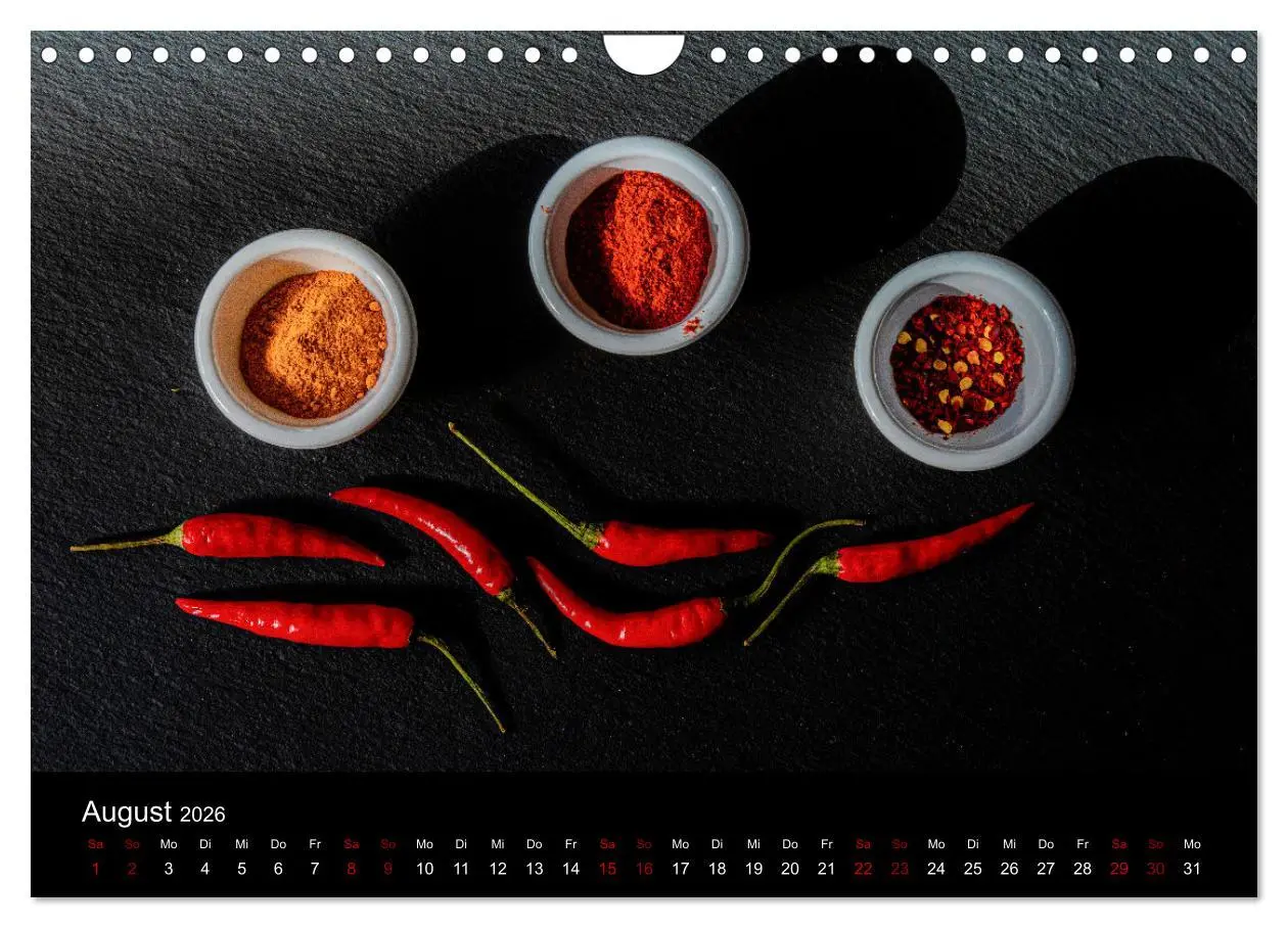 Bild: 9783457308271 | Spice Art - Gewürze in Szene gesetzt (Wandkalender 2026 DIN A4...