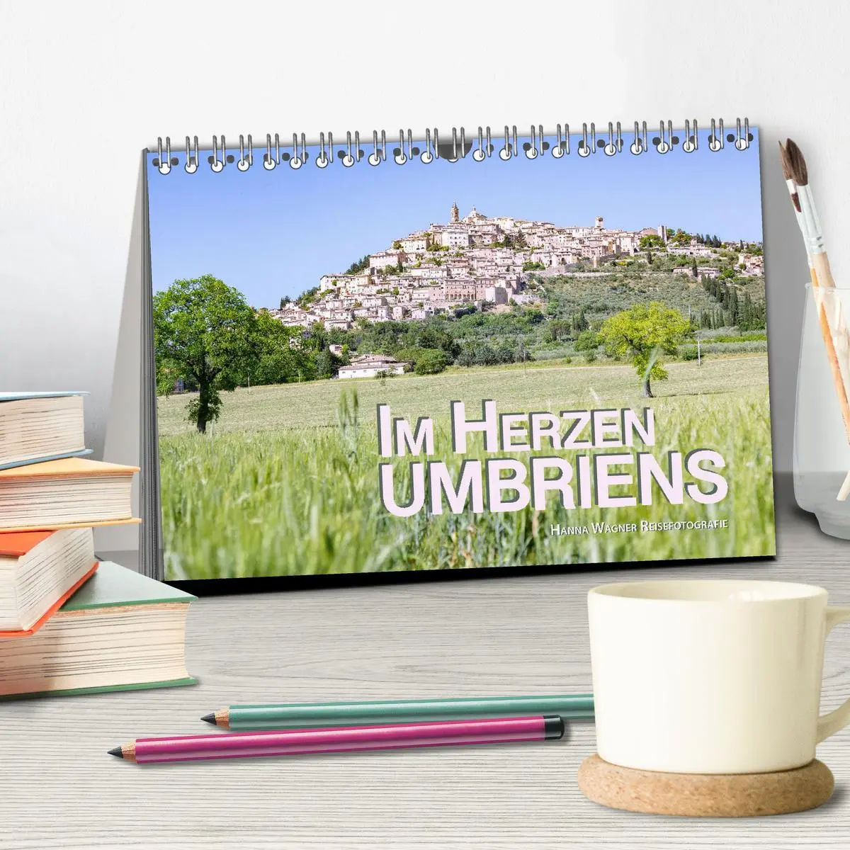 Bild: 9783457618271 | Im Herzen Umbriens (Tischkalender 2026 DIN A5 quer), CALVENDO...
