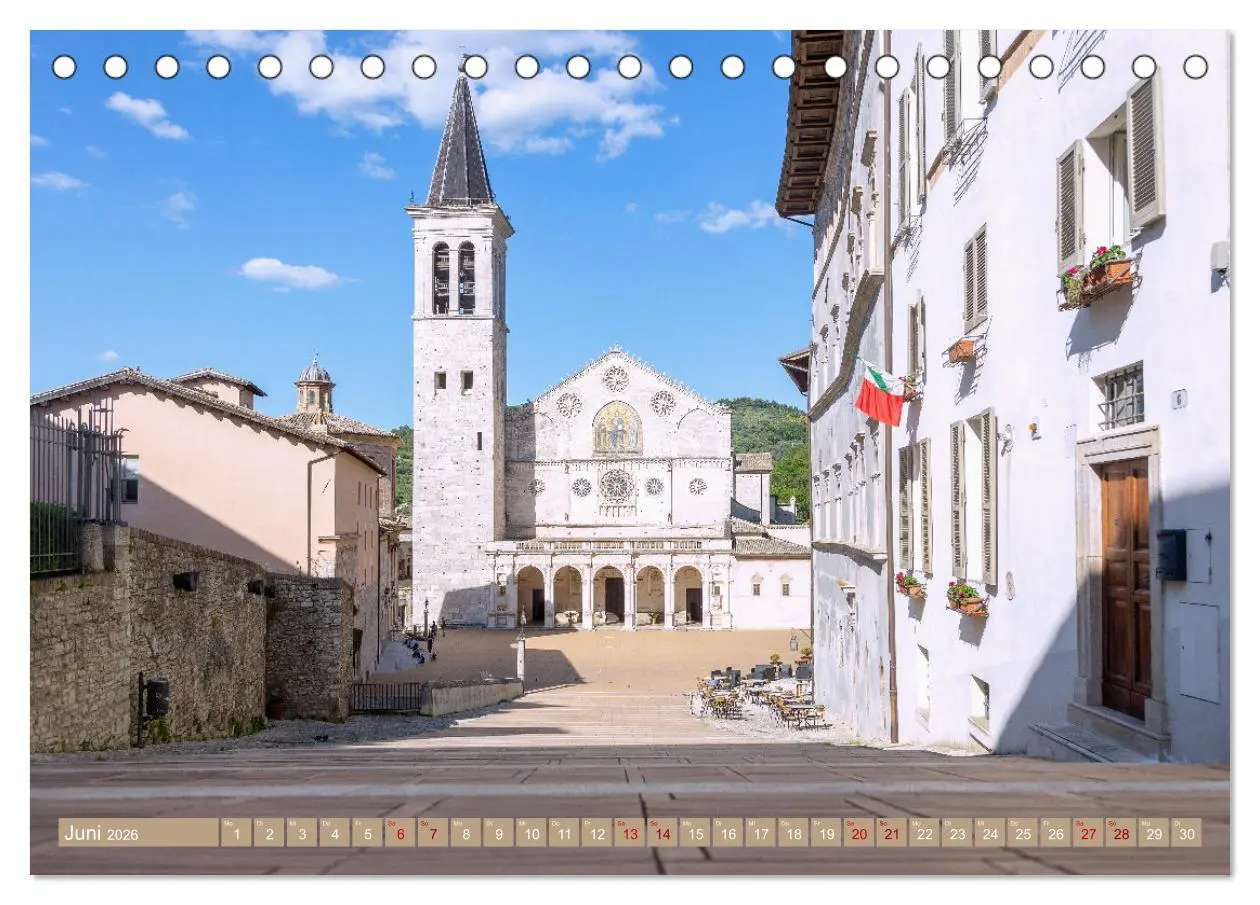 Bild: 9783457618271 | Im Herzen Umbriens (Tischkalender 2026 DIN A5 quer), CALVENDO...