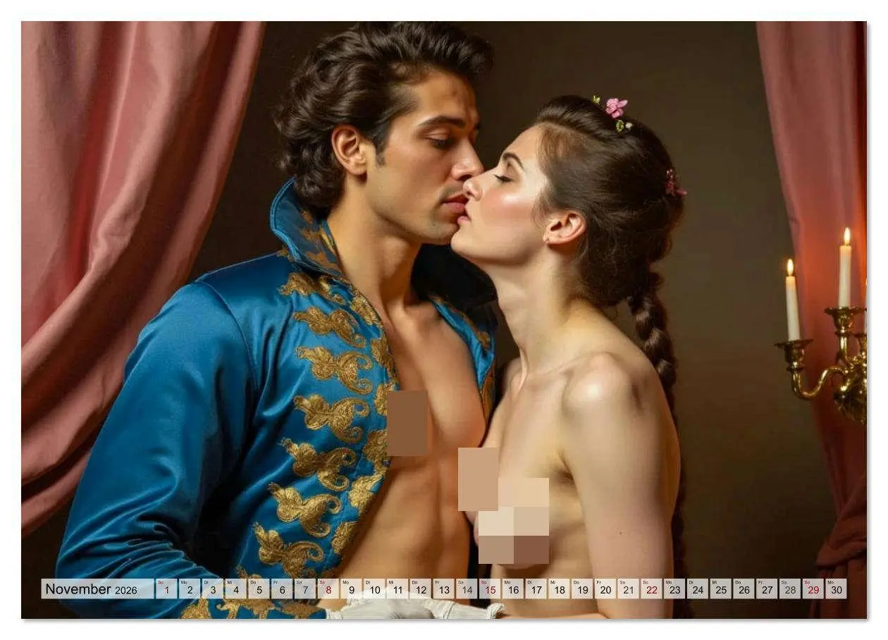Bild: 9783516638271 | Spicy Flashbacks - Barocke Macht, Lust und Verführung (Wandkalender...