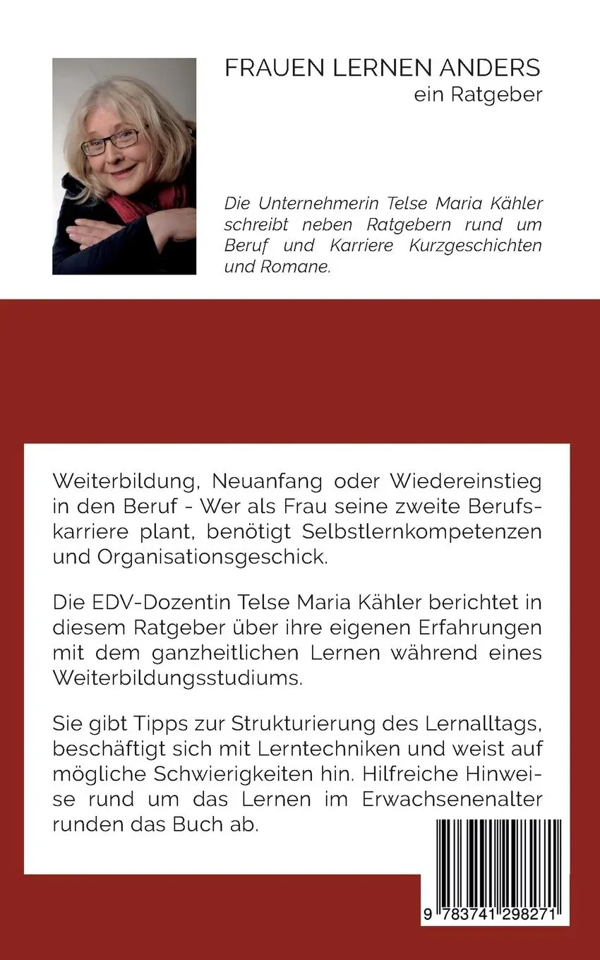 Rückseite: 9783741298271 | Frauen lernen anders | Erfahrungen - Tipps - Methoden | Kähler | Buch