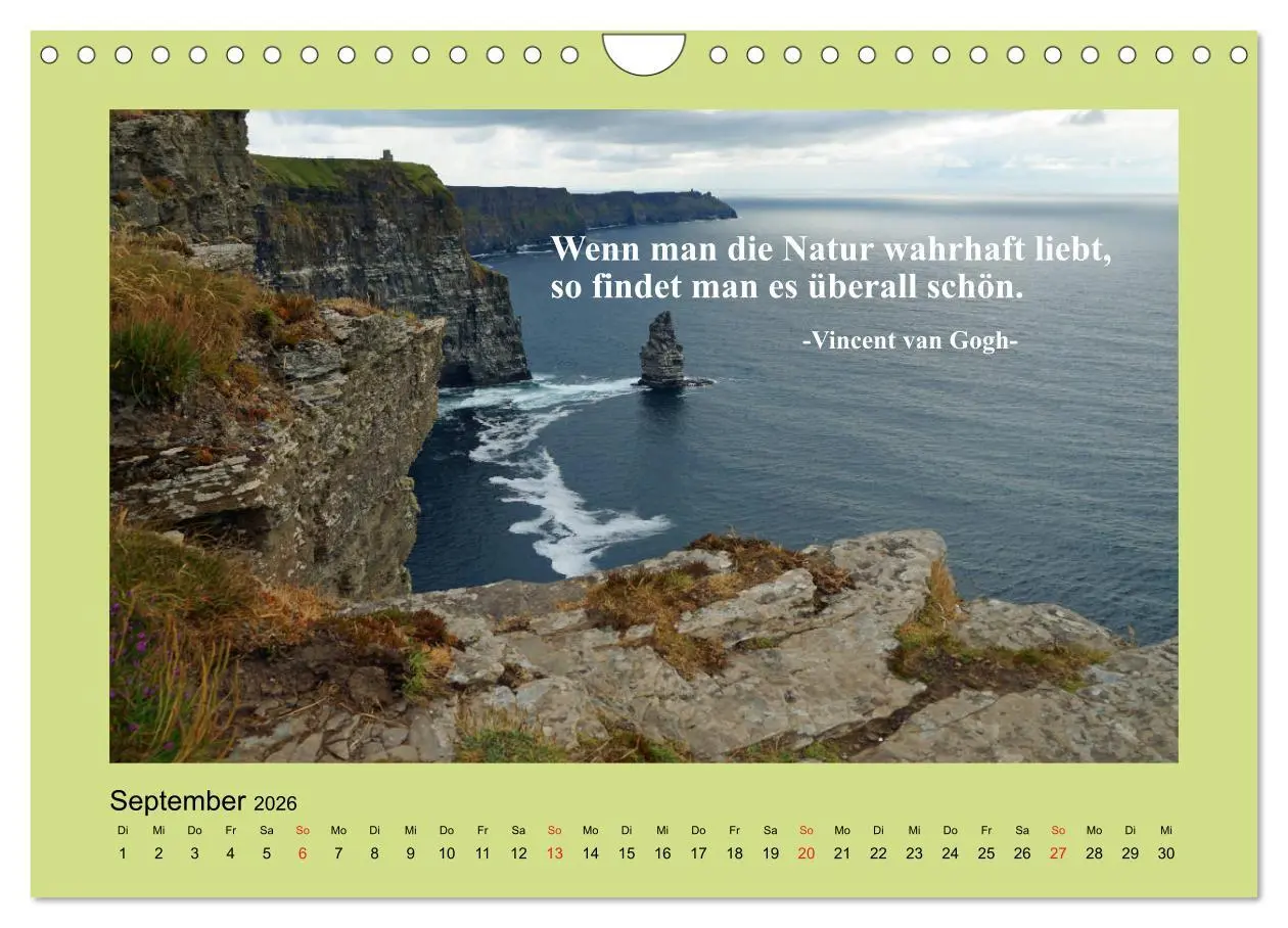 Bild: 9783457918371 | Lebensweisheiten mit Bildern unterlegt (Wandkalender 2026 DIN A4...