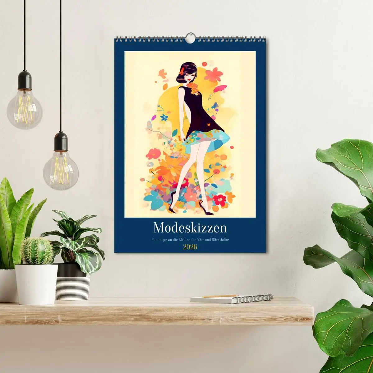 Bild: 9783516318371 | Modeskizzen - Hommage an die Kleider der 50er und 60er Jahre...
