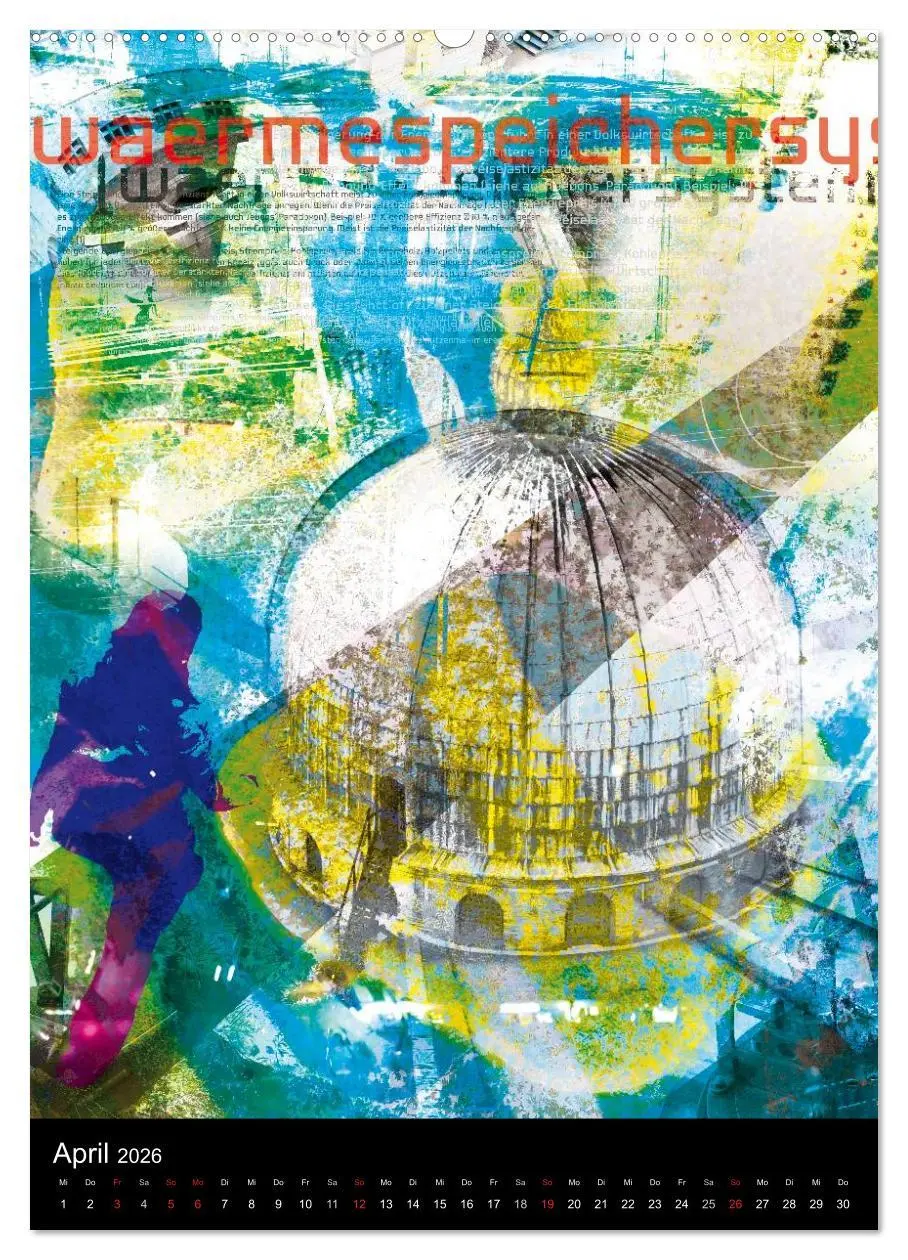 Bild: 9783516488371 | reflections (Wandkalender 2026 DIN A2 hoch), CALVENDO Monatskalender