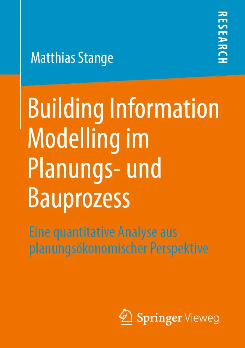 Cover: 9783658298371 | Building Information Modelling im Planungs- und Bauprozess | Stange