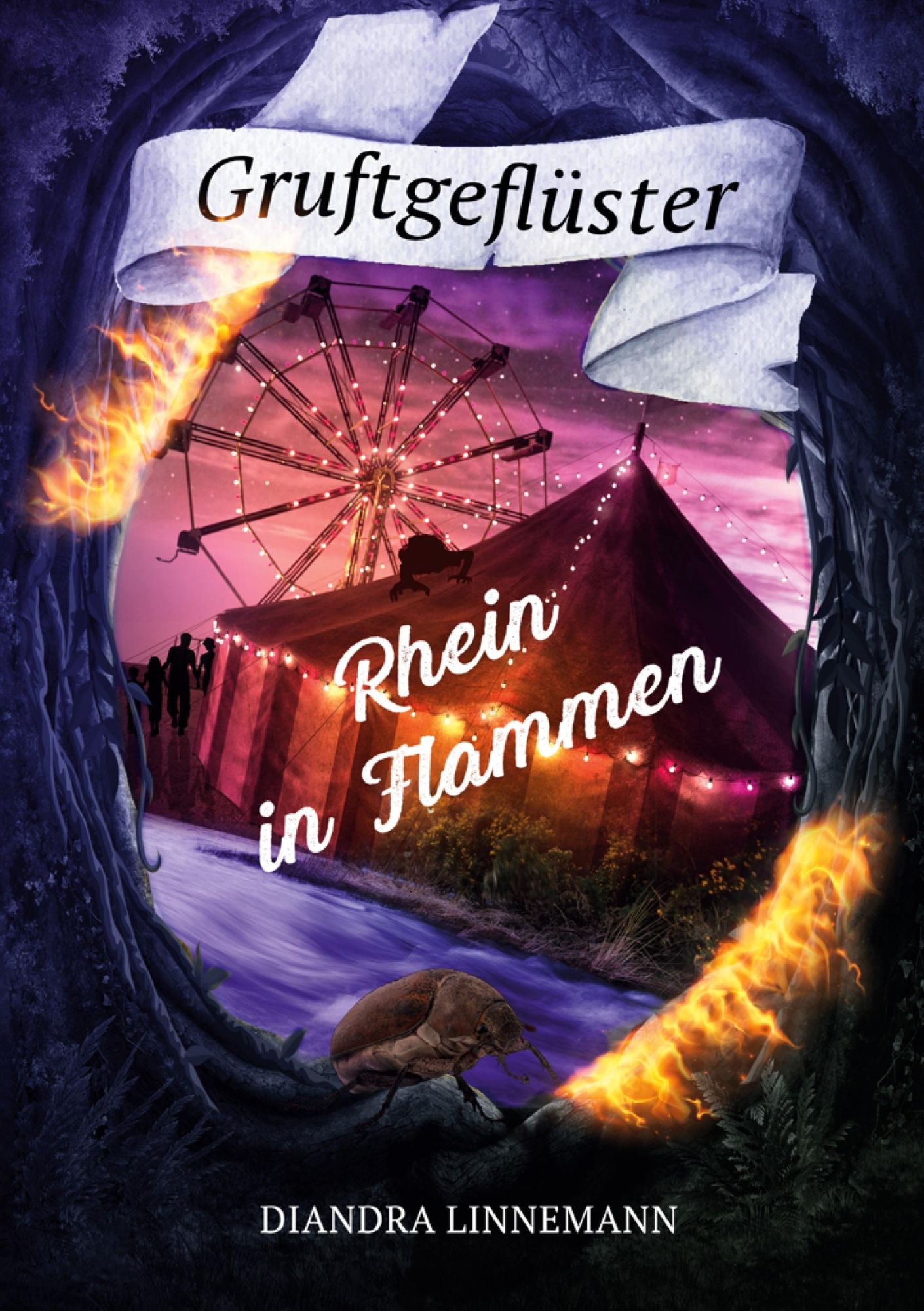 Cover: 9783753478371 | Rhein in Flammen | Diandra Linnemann | Taschenbuch | Gruftgeflüster