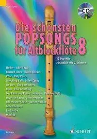 Cover: 9783795748371 | Die schönsten Popsongs für Alt-Blockflöte. Bd.8 | 12 Pop-Hits | Bye
