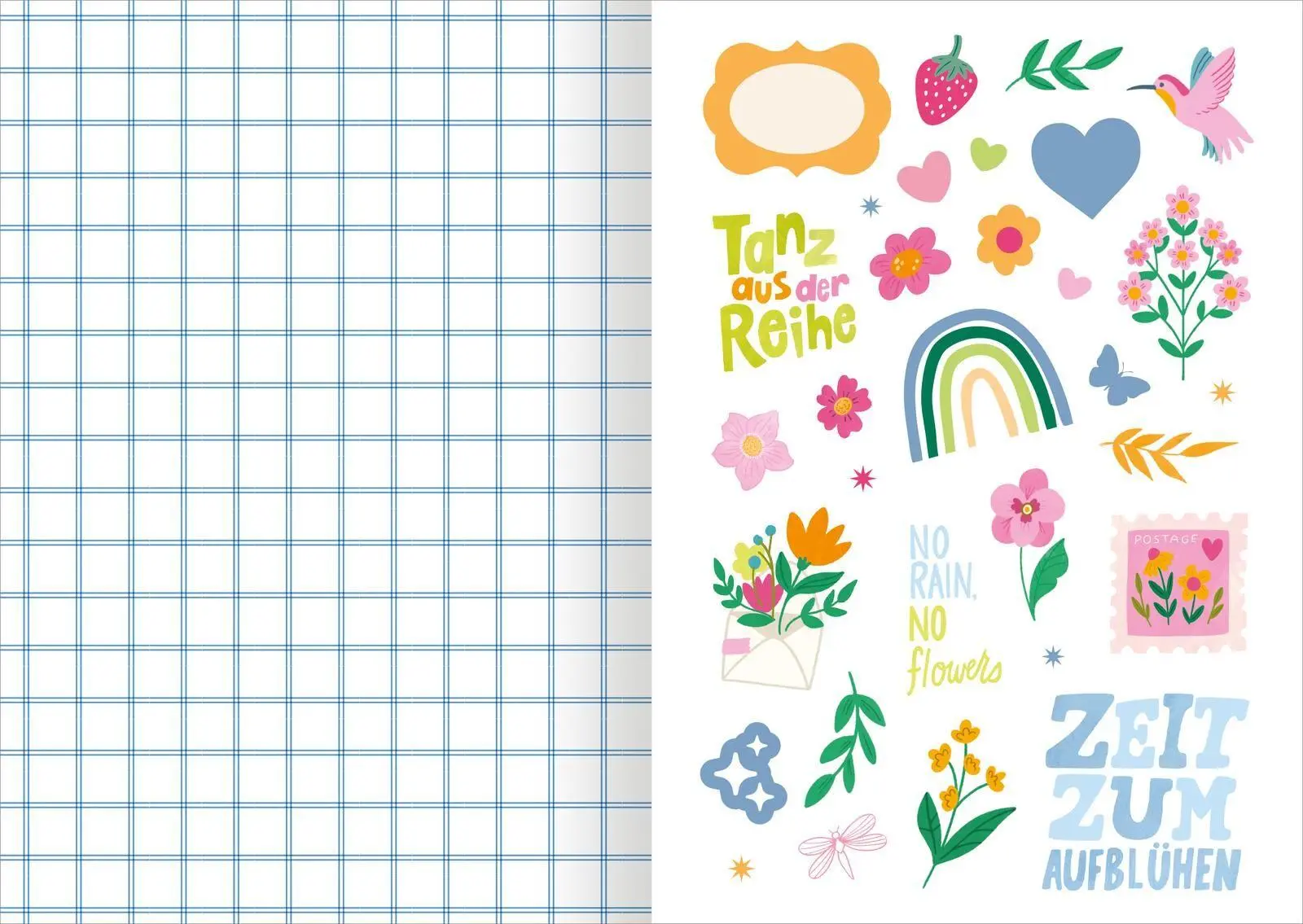 Bild: 4014489138471 | I Love to Bloom - Sticker-Liebe | Über 800 Sticker mit Glanz-Effekt