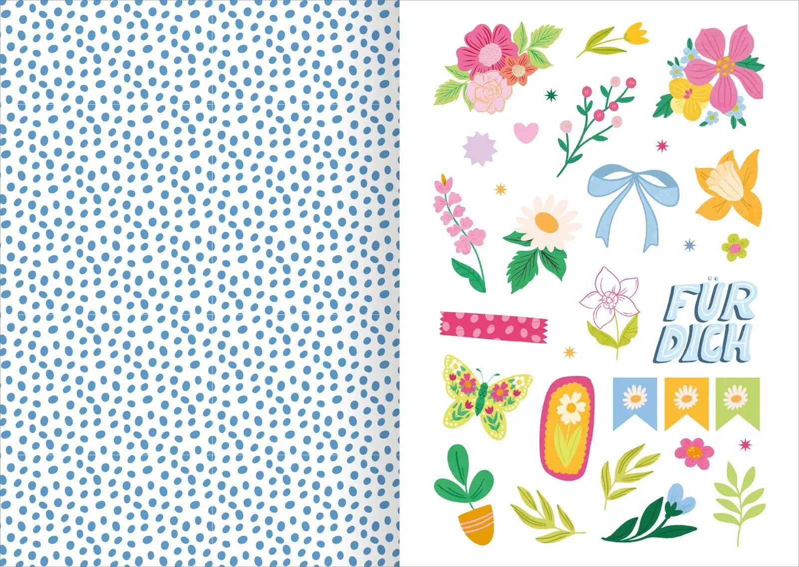 Bild: 4014489138471 | I Love to Bloom - Sticker-Liebe | Über 800 Sticker mit Glanz-Effekt