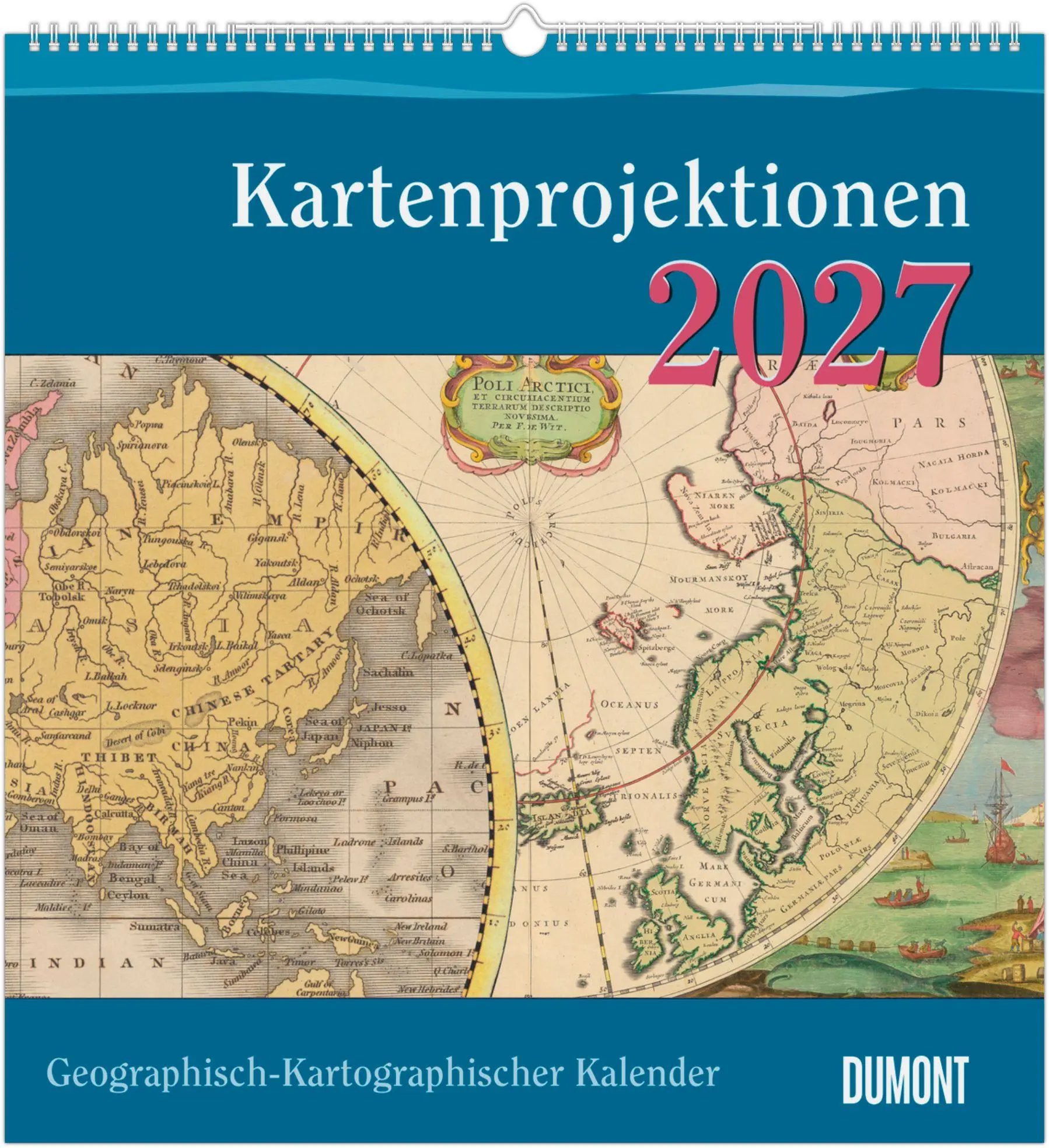 Cover: 4069095018471 | Geographisch-Kartographischer Kalender 2027 | KG | Kalender | 14 S.