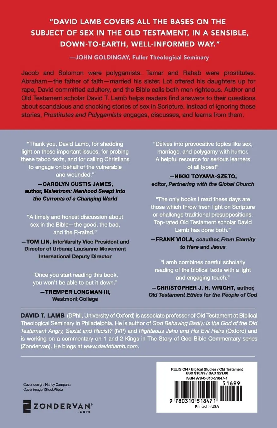 Rückseite: 9780310518471 | Prostitutes and Polygamists | A Look at Love, Old Testament Style