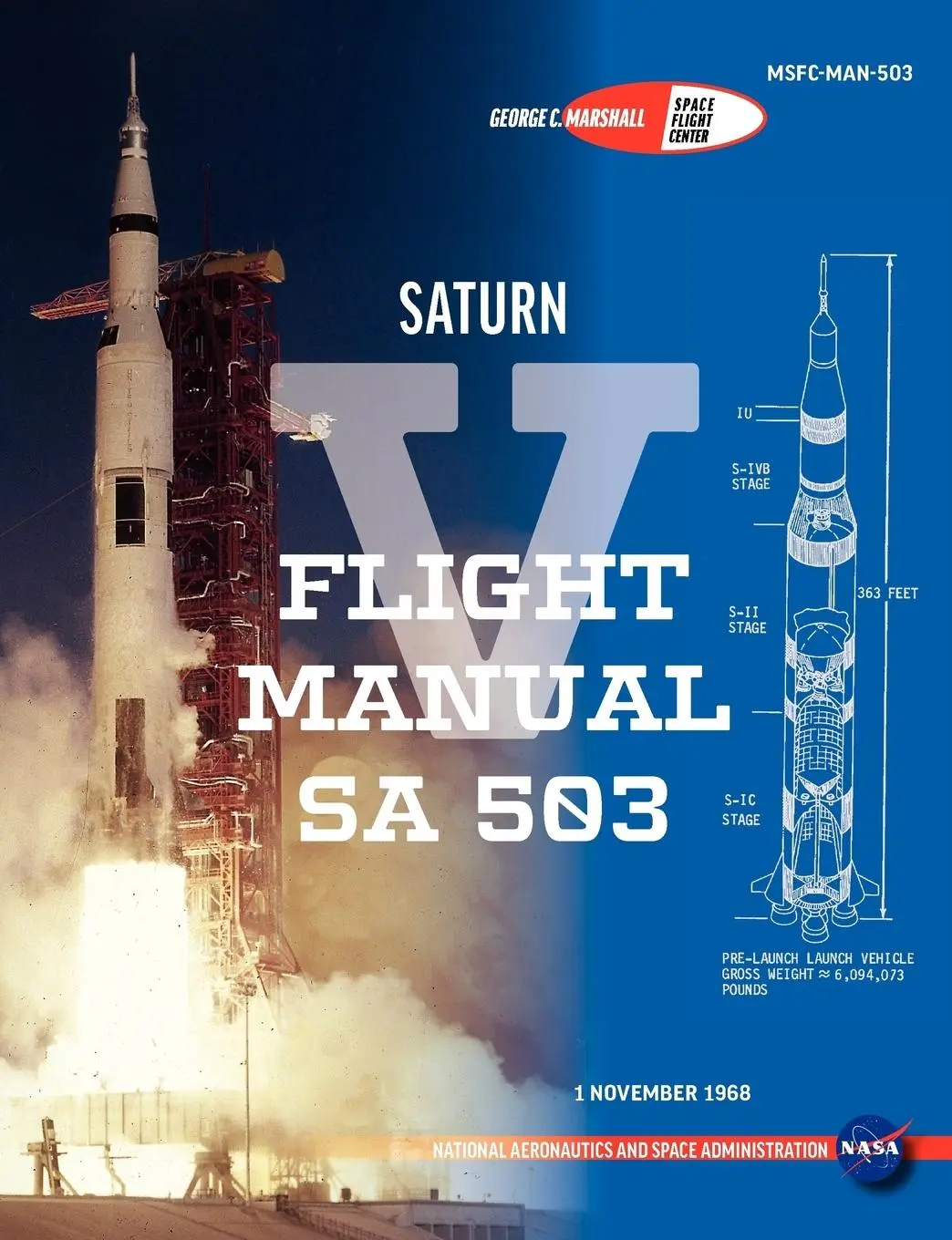 Cover: 9781780398471 | Saturn V Flight Manual Sa 503 | Nasa (u. a.) | Taschenbuch | Englisch