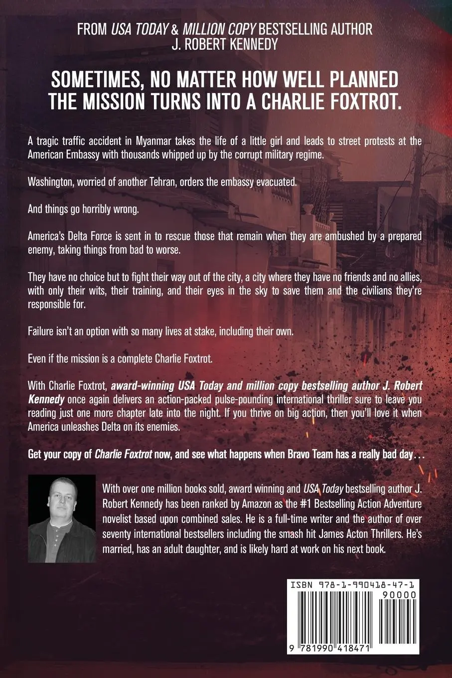 Rückseite: 9781990418471 | Charlie Foxtrot | J. Robert Kennedy | Taschenbuch | Englisch | 2022