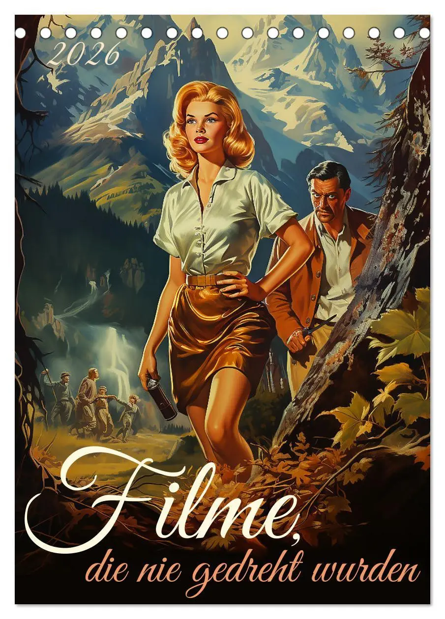 Cover: 9783516308471 | Filme, die nie gedreht wurden (Tischkalender 2026 DIN A5 hoch),...