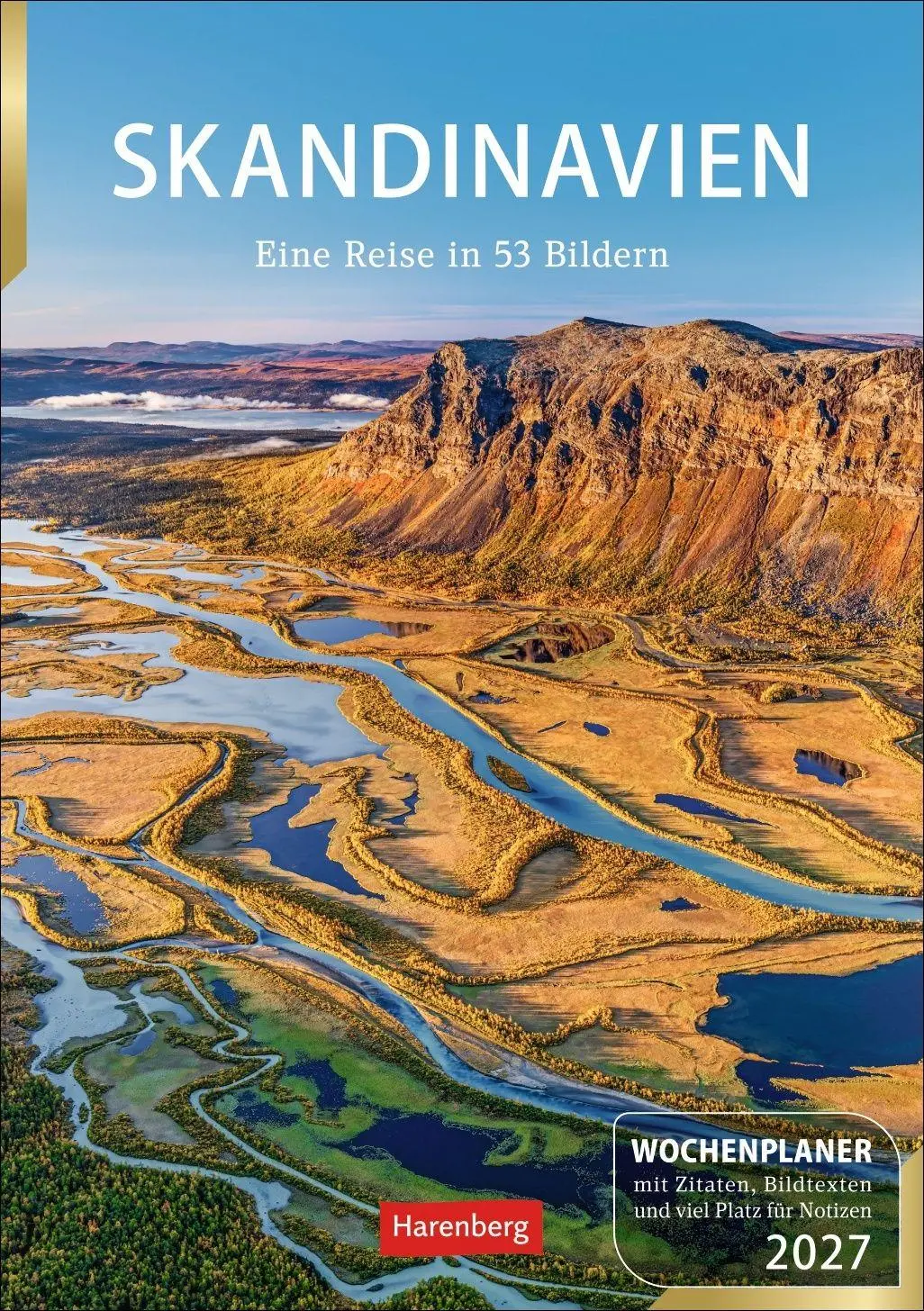 Cover: 9783840038471 | Skandinavien Wochenplaner 2027 - Eine Reise in 53 Bildern | Issel