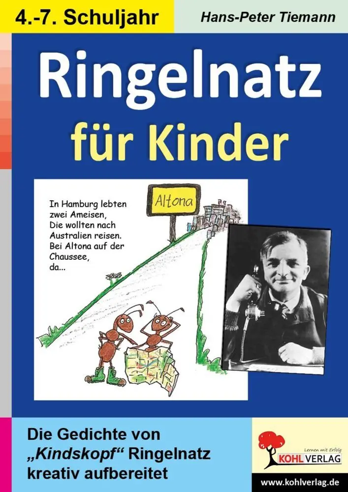 Cover: 9783866328471 | Ringelnatz für Kinder | Kopiervorlagen | Hans-Peter Tiemann | 40 S.