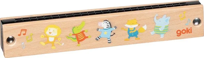 Cover: 4013594618571 | Mundharmonika | L= 17,6 cm, Holz, Kunststoff, 24 Töne, per Stück