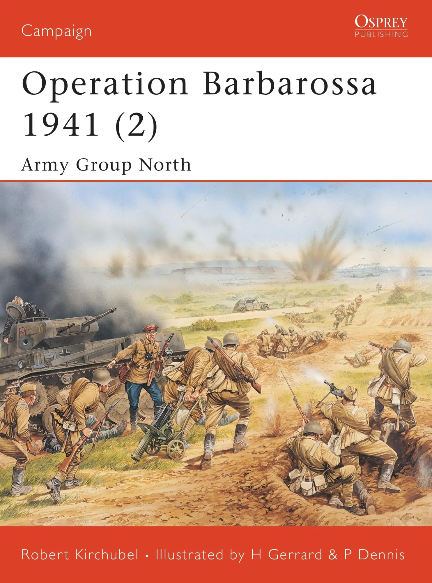 Cover: 9781841768571 | Operation Barbarossa 1941 (2) | Army Group North | Robert Kirchubel
