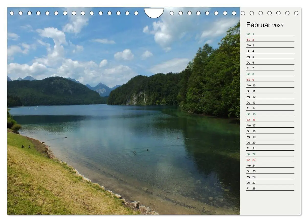 Bild: 9783435668571 | Schwangauer Momente (Wandkalender 2025 DIN A4 quer), CALVENDO...