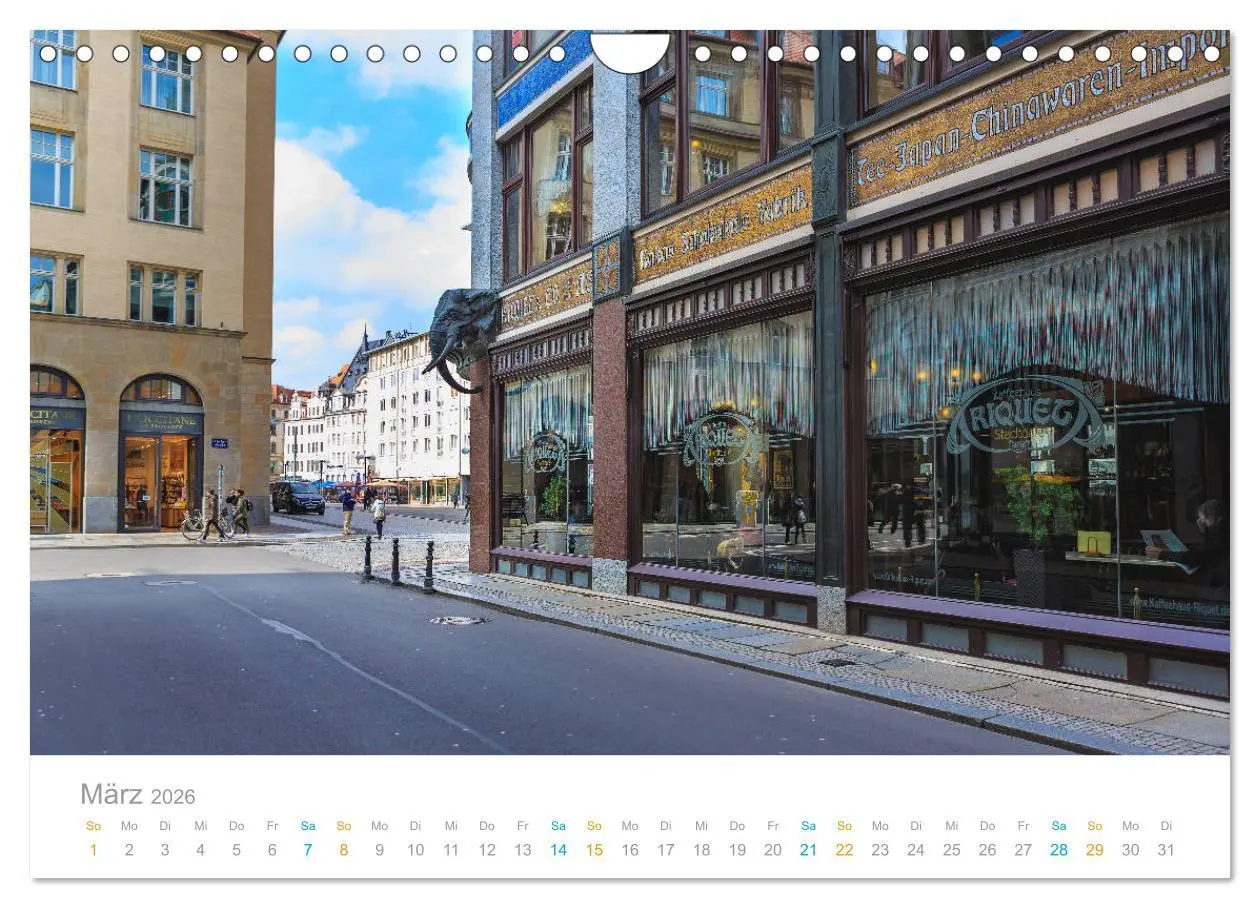 Bild: 9783457828571 | Leipzig - Spaziergang durch Epochen (Wandkalender 2026 DIN A4...