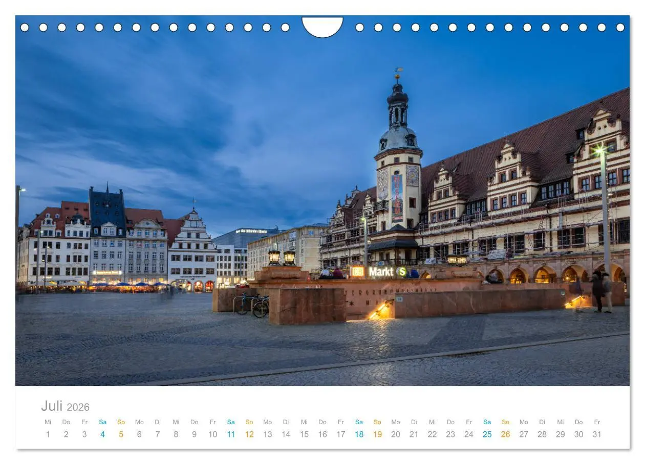 Bild: 9783457828571 | Leipzig - Spaziergang durch Epochen (Wandkalender 2026 DIN A4...
