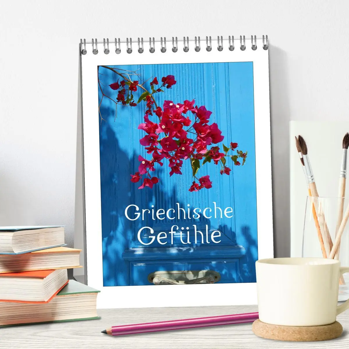 Bild: 9783516398571 | Griechische Gefühle (Tischkalender 2026 DIN A5 hoch), CALVENDO...