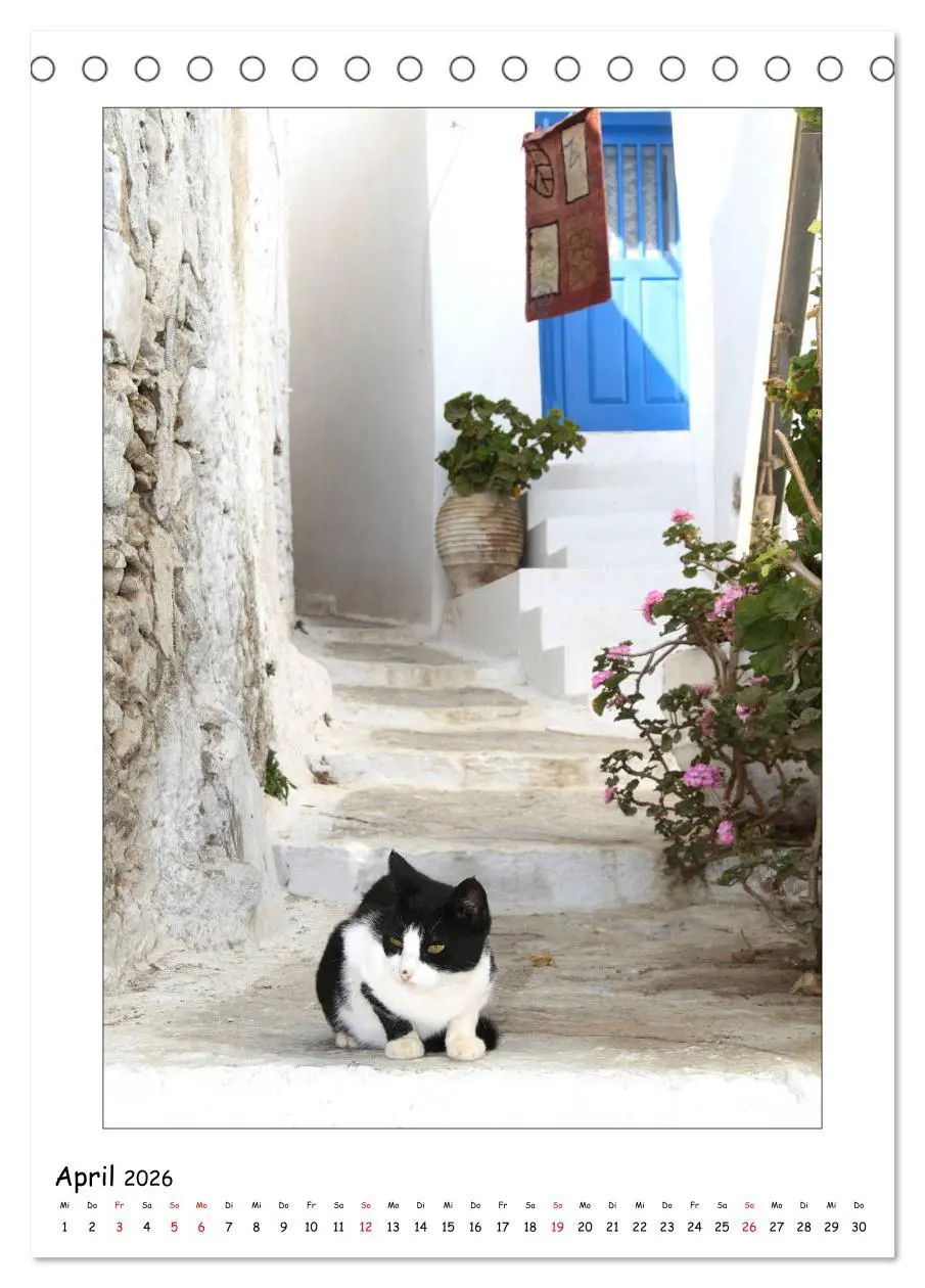 Bild: 9783516398571 | Griechische Gefühle (Tischkalender 2026 DIN A5 hoch), CALVENDO...