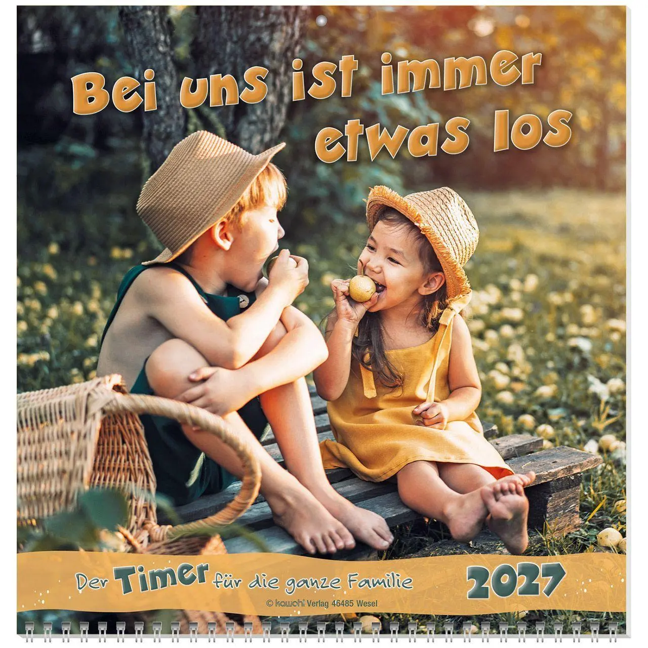 Cover: 9783754828571 | Bei uns ist immer etwas los 2027 | Der Timer für die ganze Familie