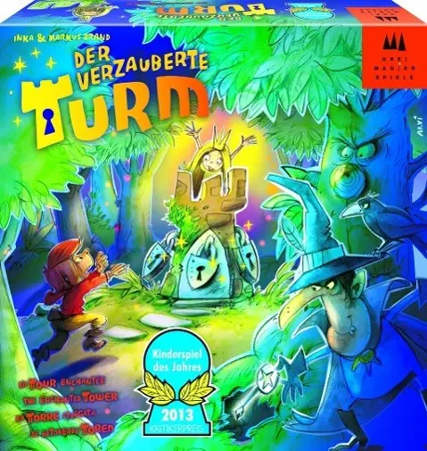 Cover: 4001504408671 | Der verzauberte Turm, Drei Magier Kinderspiel | Inka Brand | Spiel