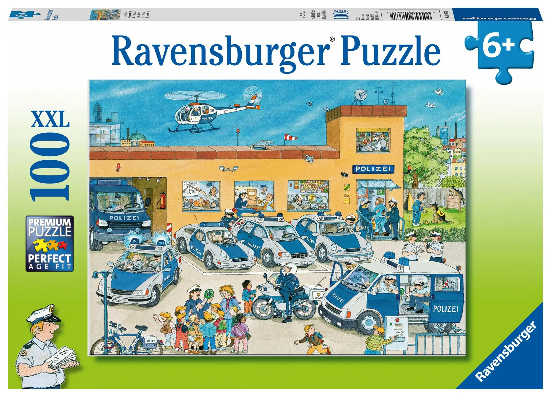 Cover: 4005556108671 | Polizeirevier. Puzzle 100 Teile XXL | Spiel | Kinderpuzzle | 10867