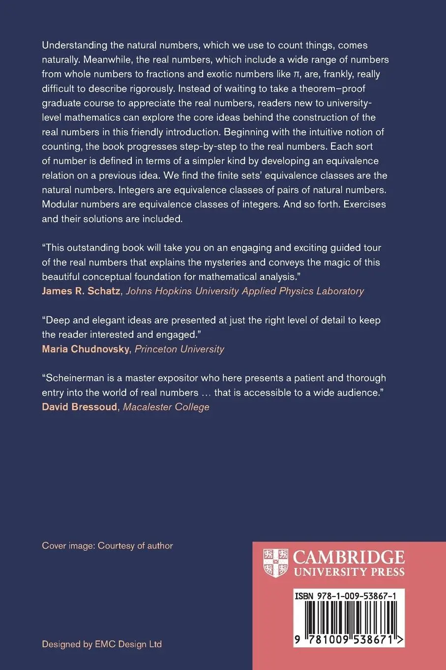 Rückseite: 9781009538671 | From Counting to Continuum | Edward Scheinerman | Taschenbuch | 2024