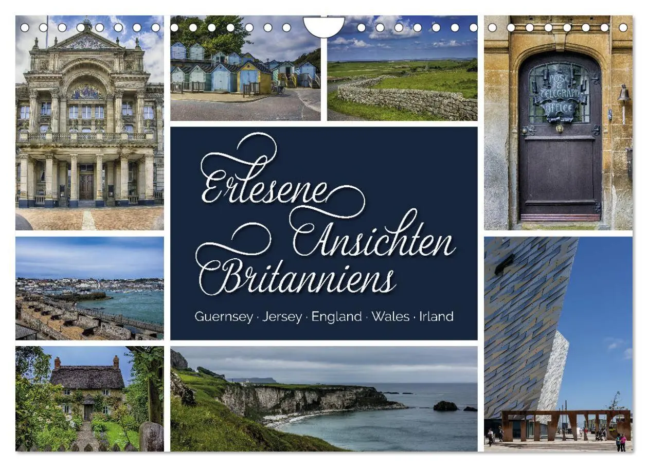 Cover: 9783457818671 | Erlesene Ansichten Britanniens (Wandkalender 2026 DIN A4 quer),...