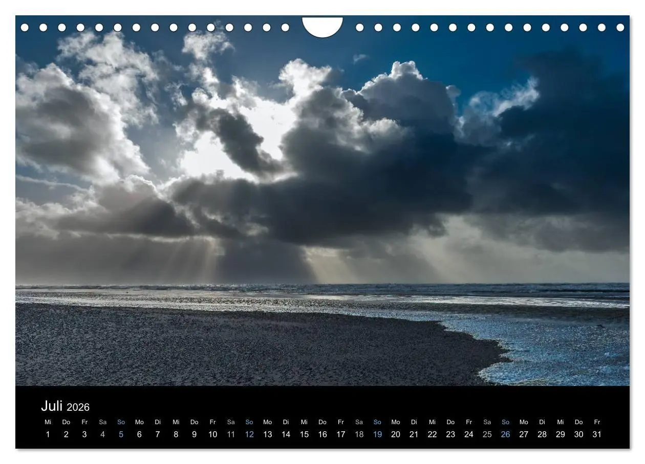 Bild: 9783457988671 | Wolken über Dänemark (Wandkalender 2026 DIN A4 quer), CALVENDO...
