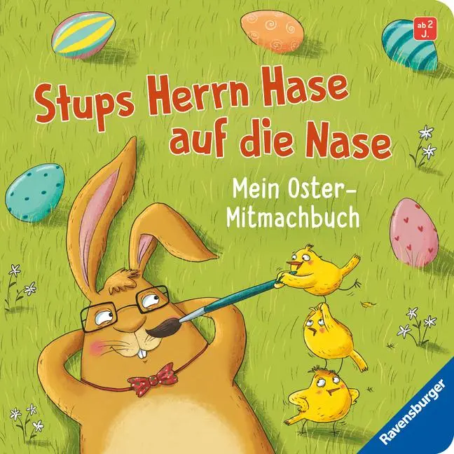 Cover: 9783473418671 | Stups Herrn Hase auf die Nase | Mein Oster-Mitmachbuch | Langen | Buch
