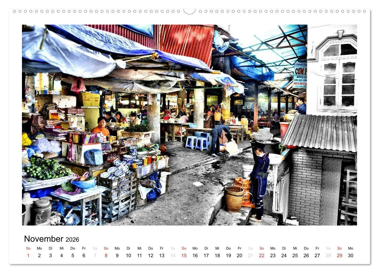 Bild: 9783516218671 | Vietnam - Mit anderen Augen (hochwertiger Premium Wandkalender 2026...