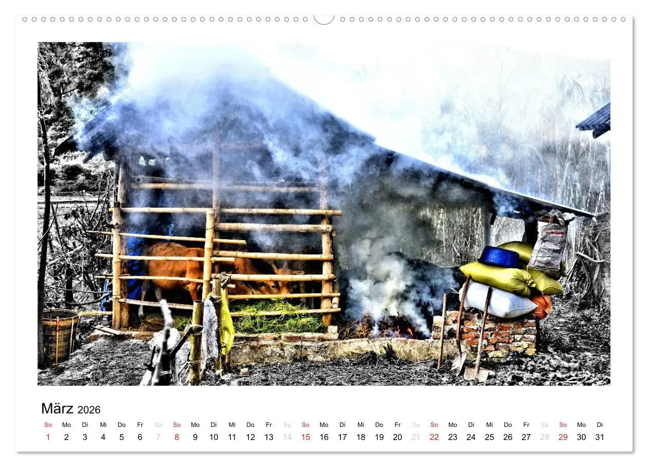 Bild: 9783516218671 | Vietnam - Mit anderen Augen (hochwertiger Premium Wandkalender 2026...