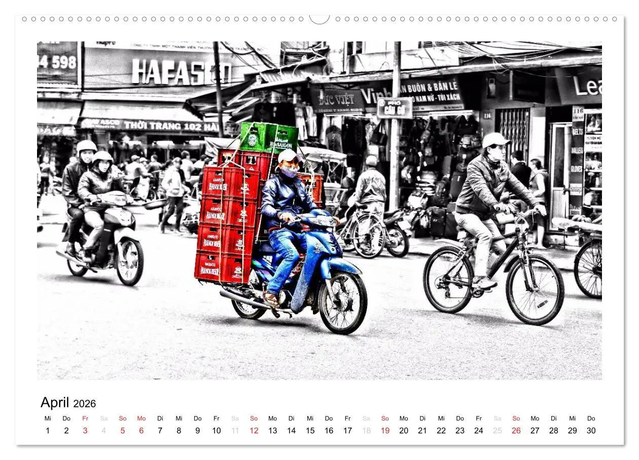 Bild: 9783516218671 | Vietnam - Mit anderen Augen (hochwertiger Premium Wandkalender 2026...
