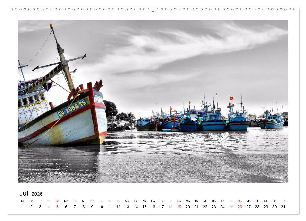 Bild: 9783516218671 | Vietnam - Mit anderen Augen (hochwertiger Premium Wandkalender 2026...