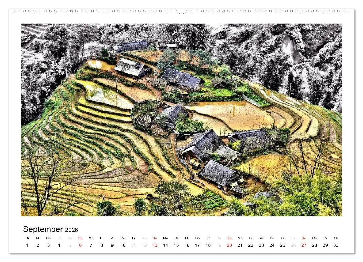 Bild: 9783516218671 | Vietnam - Mit anderen Augen (hochwertiger Premium Wandkalender 2026...