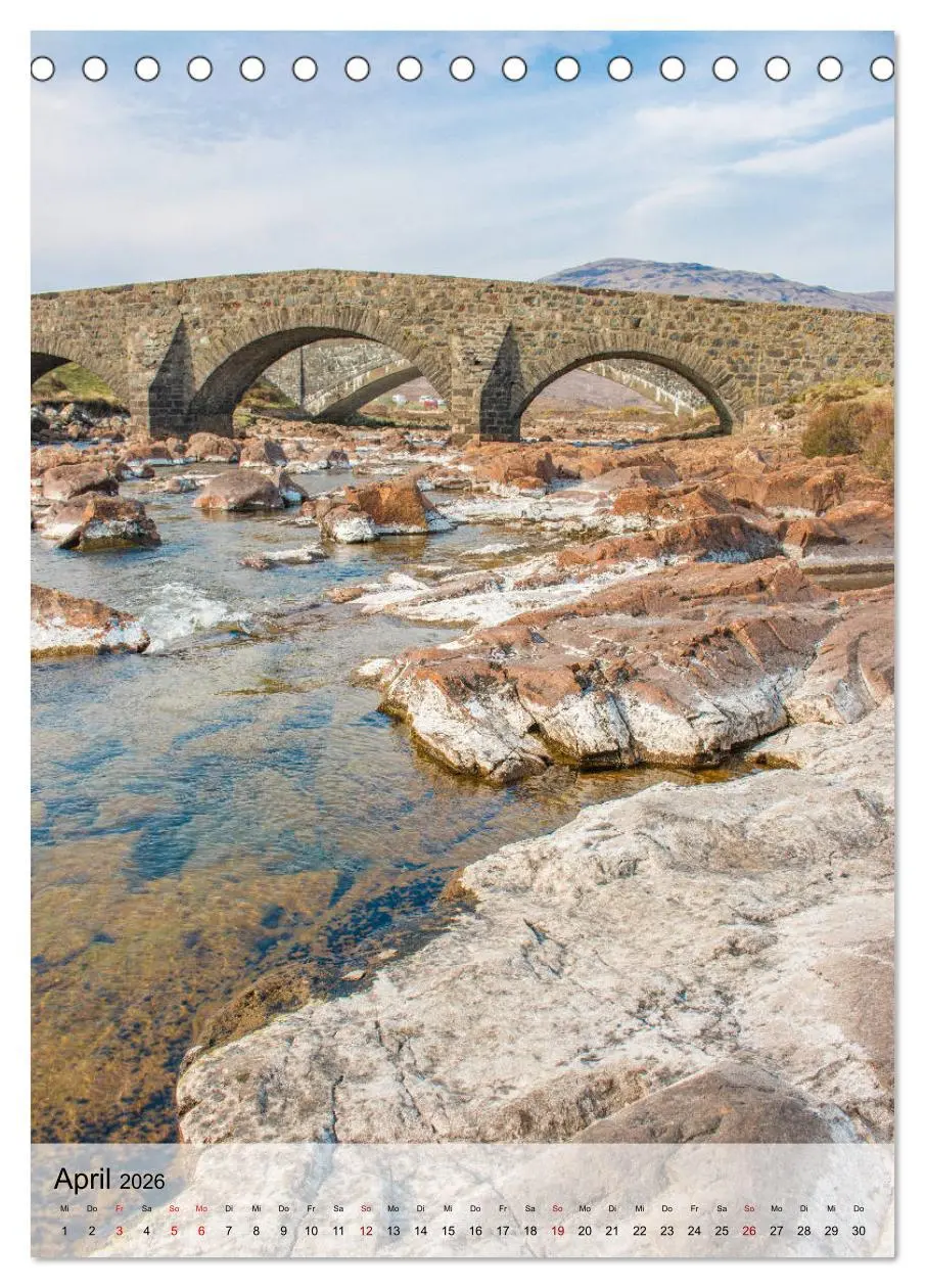 Bild: 9783516388671 | Schottland -Schottische Highlands (Tischkalender 2026 DIN A5 hoch),...