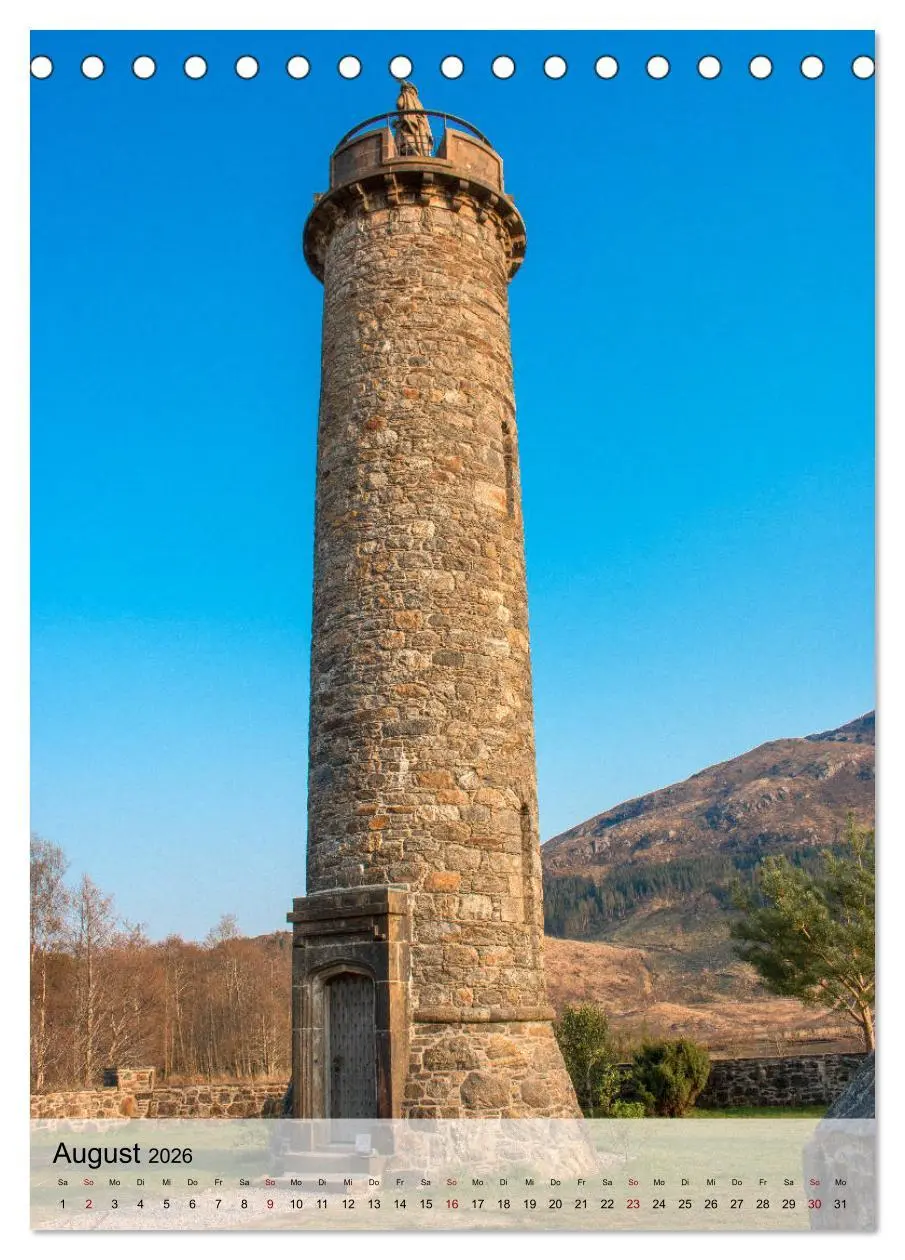 Bild: 9783516388671 | Schottland -Schottische Highlands (Tischkalender 2026 DIN A5 hoch),...