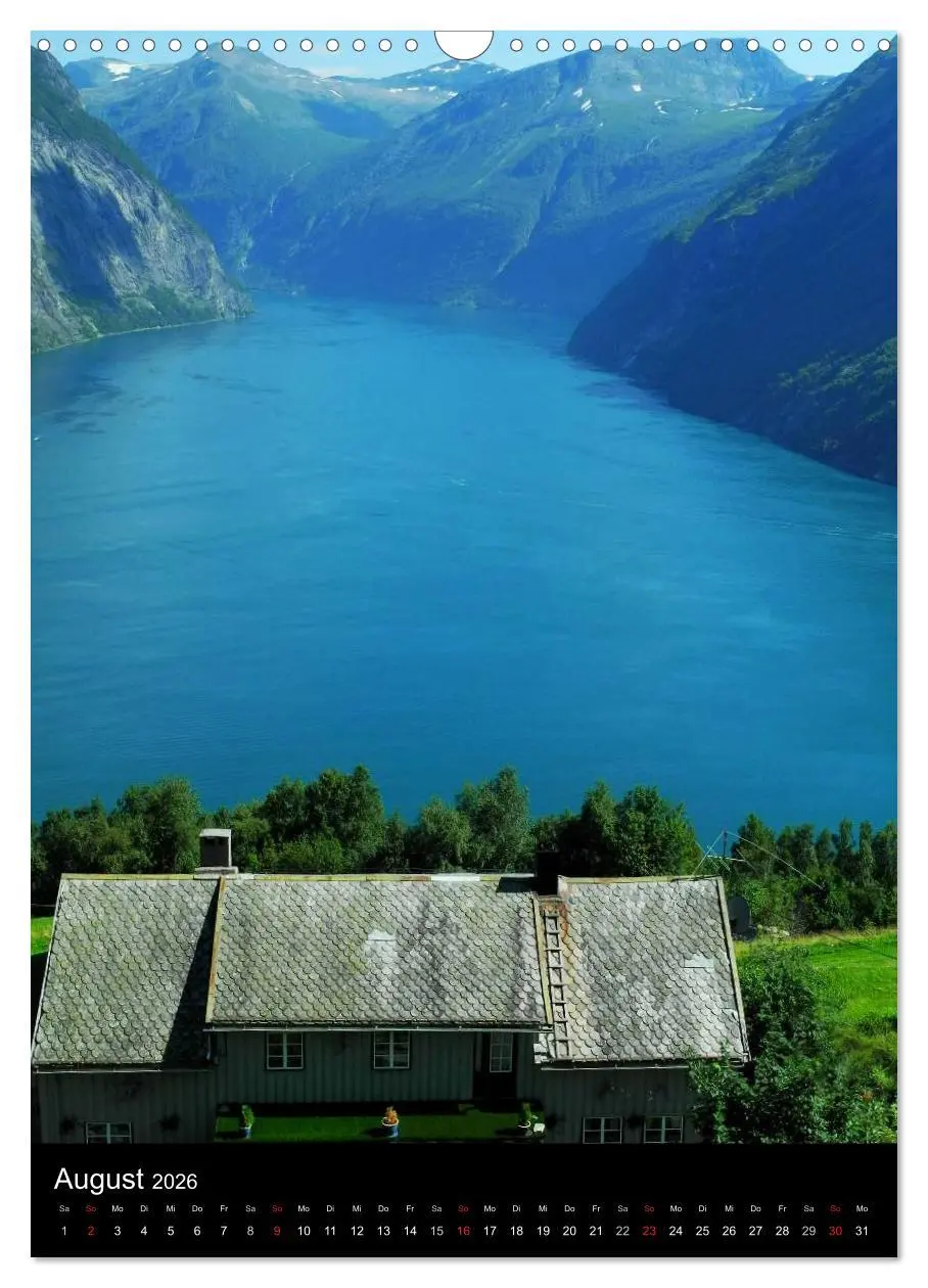 Bild: 9783516458671 | Paradiesisches Norwegen (Wandkalender 2026 DIN A3 hoch), CALVENDO...